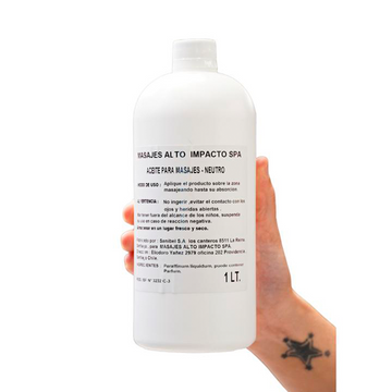 Aceite para masaje - neutro 1 litro -