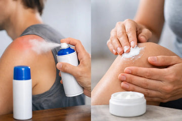 Spray frío vs crema muscular: cuál te alivia