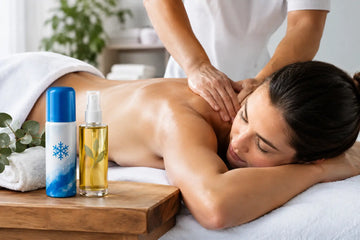 ¿Spray frío o aceite para aliviar músculos?