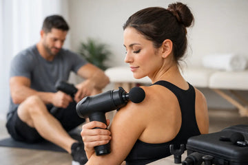 Cómo usar pistola de masaje muscular bien