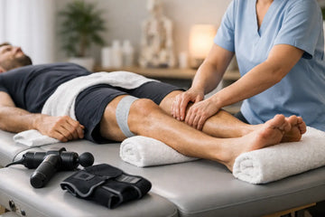 Masaje para piernas cargadas: alivio real