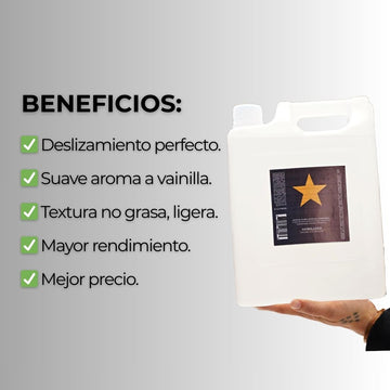 Aceite para masaje - vainilloso 5 litros -