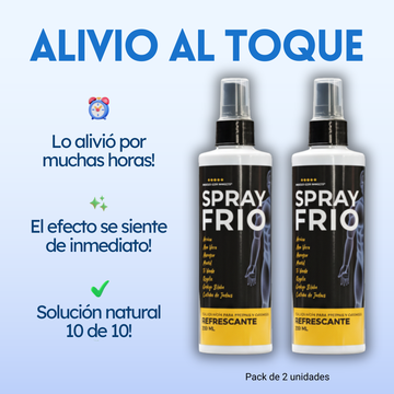 Spray Frio 250ml - Duo Pack x2