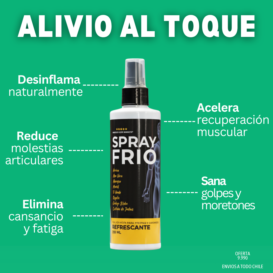 Pack de 3 Spray Frio de 100ml