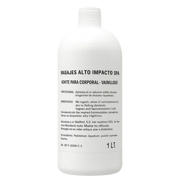 Aceite Vainilloso 1 Litro | Sutil y Relajante