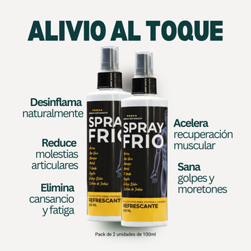 Spray Frio 100ml - Duo Pack x2