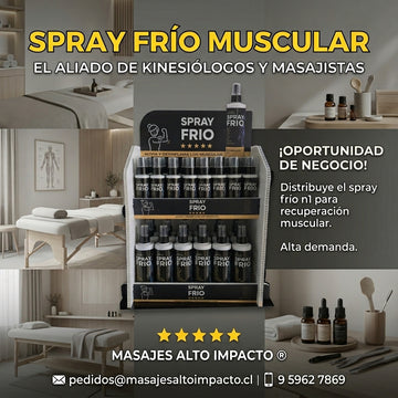 Pack Inicial Distribuidor | Spray Frio Muscular para tu negocio
